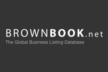 Brownbook.com logo.