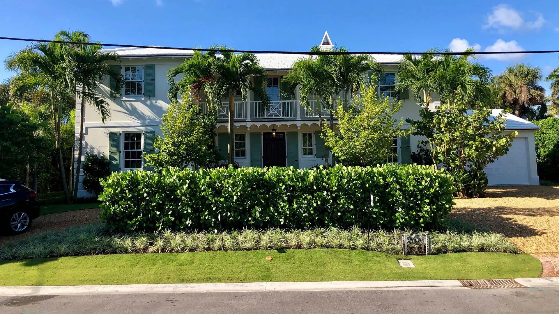 New Landscape Installation in Palm Beach Island