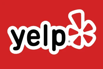 Yelp logo.